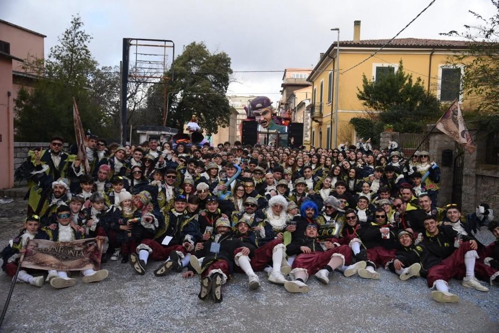 Foto di gruppo di Quelli del Karnevale